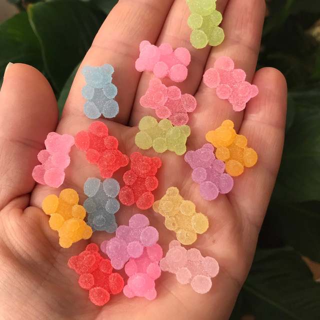 Gummy Bear Charms Nails, Gummy Bear Nail Charms Mix